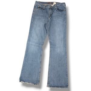 Eddie Bauer Vintage 2007 Embroidered Mid-Rise Flare Jeans Size 10R​